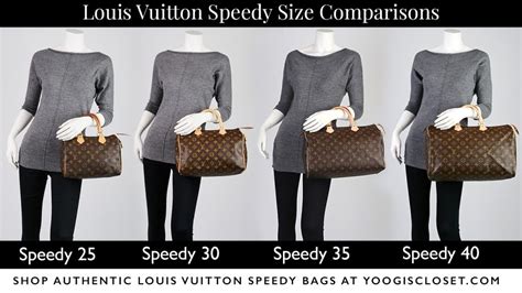 speedy bag louis vuitton sizes|louis vuitton speedy sizes comparison.